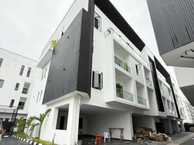 24/7 Serviced 4 Bedroom En-suite Townhouse with an Enclosed Fitted Kit, Ikate Elegushi, Lekki, Lagos, Terraced Duplex for Sale