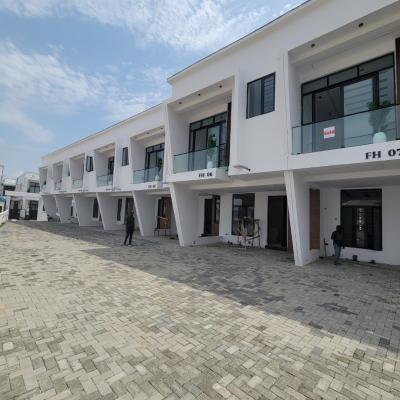 Beautiful 4bedroom Terrace Duplex with a Secured Estate, Ikota, Lekki, Lagos, Terraced Duplex for Sale