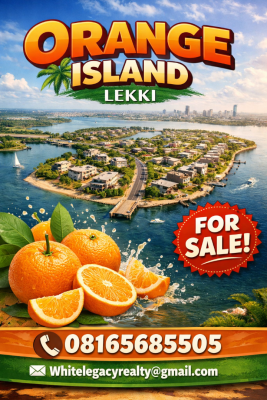 Land Measuring 800sqms Available, Orange Island, Orange Island, Lekki, Lagos, Land for Sale