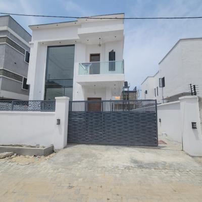 Enormous 4 Bedroom Duplex with a Bq with a Pool, Sangotedo, Ajah, Lagos, Detached Duplex for Sale