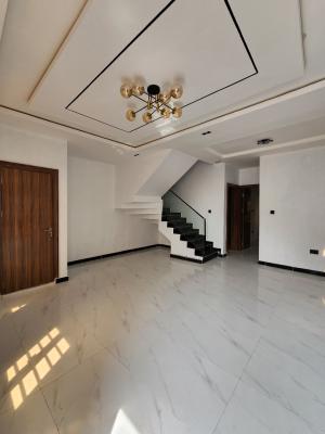 Lovely 4 Bedroom Terrace Duplex with a Car Port, Sangotedo, Ajah, Lagos, Terraced Duplex for Sale