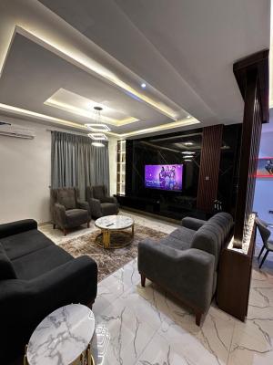 Fully Furnished 4 Bedroom Duplex in an Estate, Kubwa, Fo1 Layout, Kubwa, Abuja, Terraced Duplex for Rent