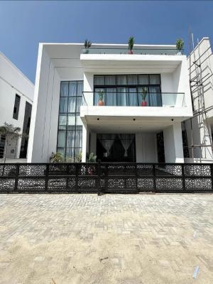 Contemporary 5 Bedroom Detached Duplex with Bq, Chevron Lekki, Lekki, Lagos, House for Sale