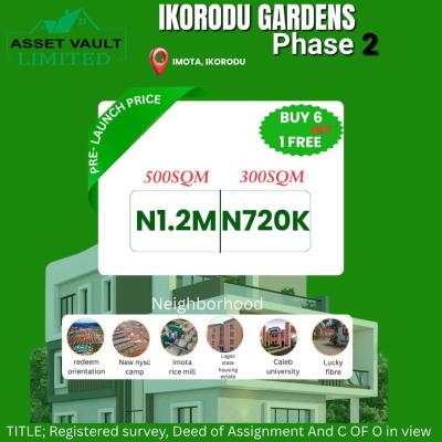 Land Banking with Registered Survey and Instant Allocation, Imota, Ikorodu, Lagos, Mixed-use Land for Sale