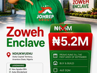Genuine Affordable Land for Sale in Awka 2.0 -- (Cofo in View)