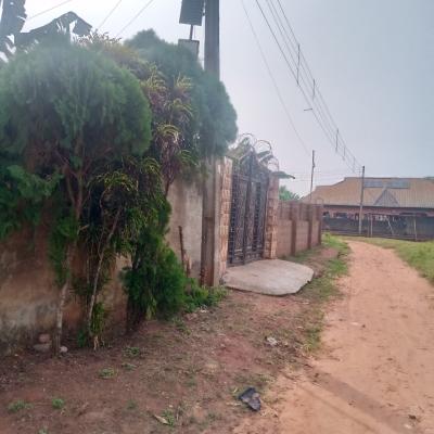 an Half Plot 30ft By120ft in a Fence Compound and in a Developed Area, Ago Elero Community Estate Cash and Carry Bus Stop Agbara Lusada Rd, Agbara, Ado-odo/ota, Ogun, Residential Land for Sale