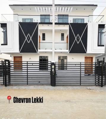 Stunning 5 Bedroom Semi Detached Duplex with Swimming Pool and Bq, Chevron, Lekki, Lagos, Semi-detached Duplex for Sale