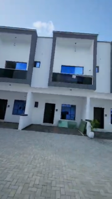 Luxury 4 Bedroom Duplex in a Serene Mini  Estate, Abraham Adesanya, Ajah, Lagos, Semi-detached Duplex for Sale