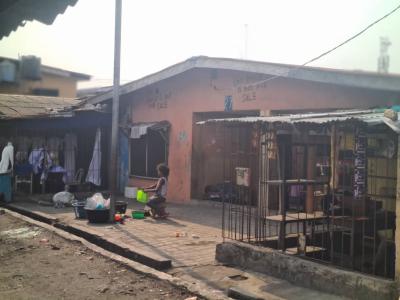 Old Detached Bungalow, 27 Ashabi Shonuyi Street, Surulere, Lagos, Detached Bungalow for Sale