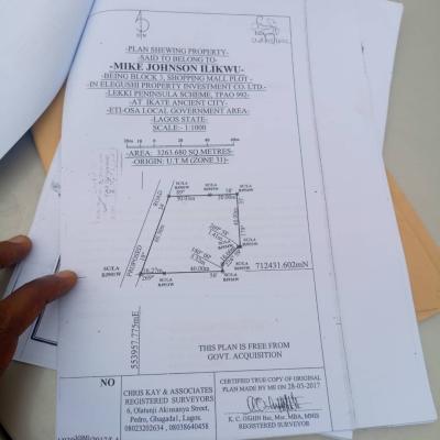 3,263sqm Bareland, Ikate, Lekki, Lagos, Residential Land Joint Venture