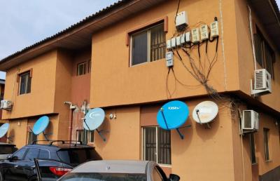 Block of 8 Flats of 2 Bedrooms on 670sqm Land, Unity Estate, Egbeda, Alimosho, Lagos, Block of Flats for Sale