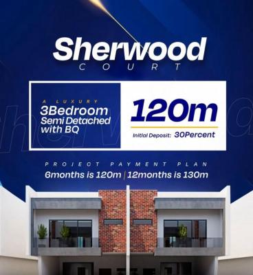 Luxury 3 Bedroom Semi Detached Duplex+bq, Ajah Lagos, Sangotedo, Ajah, Lagos, Semi-detached Duplex for Sale