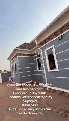 3 Bedroom & 2 Bedroom Bq, Off Redeem Road, Asaba, Delta, Detached Bungalow for Sale