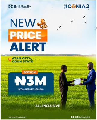 The Iconia, Atan Ota, Ado-odo/ota, Ogun, Residential Land for Sale