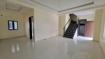 Spacious 3 Bedroom Terrace Duplex with a Bq Fitted Kitchen, Sangotedo, Ajah, Lagos, Terraced Duplex for Rent