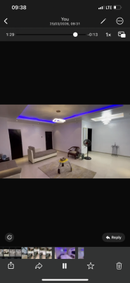 Standard 2 Bedroom Apartment Upstairs with Personal Prepaid Meter, Located Inside an Estate,good Road,interlocked and Secure Estate, Sangotedo, Ajah, Lagos, Flat / Apartment for Rent