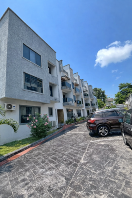 a Tastefully Finished 4 Bedroom Fully Furnished Terrace Duplex with Bq, Banana Island Road, Ikoyi, Lagos, Terraced Duplex for Rent