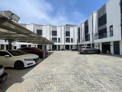 Lovely 4 Bedrooms Terrace Duplex with Room Bq, World Oil, Ilasan, Lekki, Lagos, Terraced Duplex for Rent