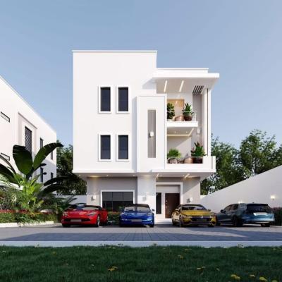 Newly Built 4 Bedroom Terrace Duplex with Bq, Life Camp, Abuja, Terraced Duplex for Sale