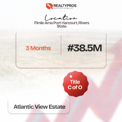 Estate Land, Atlantic View Estate,firmie-ama, Fimie, Port Harcourt, Rivers, Residential Land for Sale