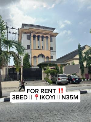 Well Built 3 Bedroom Apartment with Study, 3 Bedroom for Rent, Ikoyi, Lagos, House for Rent