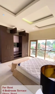 4 Bedroom Terrace with 2 Kitchen and Bq, Ikoyi, Lagos, Terraced Duplex for Rent