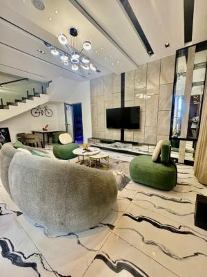 Fully Furnished 4 Bedroom Semidetached Duplex, Lekki Palm City, Ajah, Lagos, Semi-detached Duplex for Rent