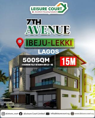 4 Bedroom Fully Detached Duplex and Bq, Ibeju Lekki, Ibeju Lekki, Lagos, Residential Land for Sale