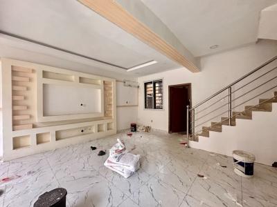 Spacious 4-bedroom Terrace Duplex with Modern Finishing, Osapa, Lekki, Lagos, Terraced Duplex for Rent