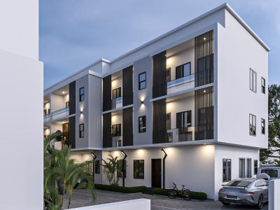 4-bedroom Terrace Unit Offplan, Mopo, Just Off The Newly Tarred Coastal Road (details in, Ibeju Lekki, Lagos, Terraced Duplex for Sale