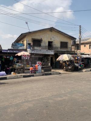 a Story Building on a Busy Road, Ok Road, Bariga, Shomolu, Lagos, House for Sale
