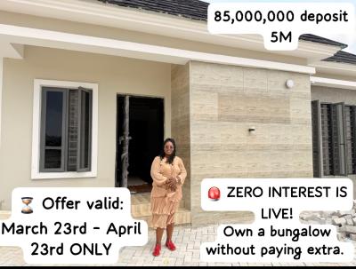 with 5m Deposit Pay Within 1 Year Interest Free, Idea Scheme, Eleko, Ibeju Lekki, Lagos, Detached Bungalow for Sale