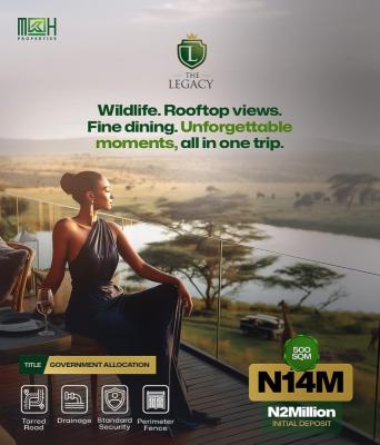 Buy and Build Land in Ibadan-ijebu  Ode, The Legacy Estate Ijebu -ode Road, Ibadan, Oyo, Residential Land for Sale