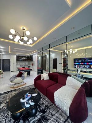 Luxury 2 Bedroom with Private Cinema, Ps5, Balcony and Air Hockey, Ikate, Lekki, Lagos, Flat / Apartment for Rent