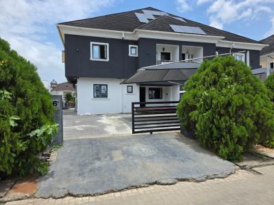 5 Bed Fully Serviced Semi Detached with Bq, Osapa Lekki Lagos, Osapa, Lekki, Lagos, Semi-detached Duplex for Sale