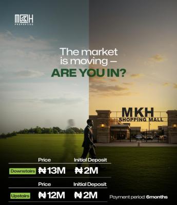 Mkh Shopping Mall, Ibadan, Oyo, Plaza / Complex / Mall for Sale