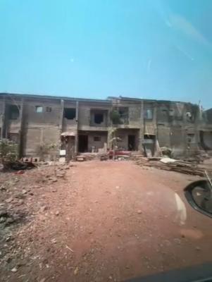 a Land with an Uncompleted Building, Julius Berger, Life Camp, Abuja, Residential Land for Sale
