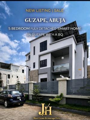 Experience Upscale Living in This Fully Detached 6-bedroom Duplex, Id, Guzape District, Abuja, House for Sale