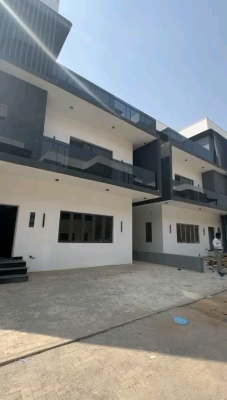 Newly Built 5-bedroom Semi-detached Duplex with Bq in Katampe, Katampe Extension, Katampe, Abuja, Semi-detached Duplex for Rent