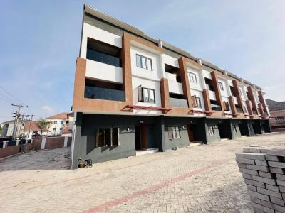 a Newly Built 4-bedroom Terrace Duplex + 1bq, After America School., Durumi, Abuja, Terraced Duplex for Sale