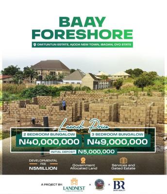 2bed Bungalows with Luxury Design Selling Now in Ibadan, Baayforeshore, Ibadan, Ibadan, Oyo, Detached Bungalow for Sale