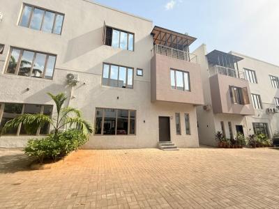 Beautiful 5 Bedroom Semi Detached Serviced Duplex,bq, Nice Environment, Serene Neighborhood, Good Access Road, Asokoro District, Abuja, Semi-detached Duplex for Rent