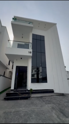 5 Bedroom Fully Detached Duplex/bq/ Swimming Pool, Chevron, Lekki, Lagos, Detached Duplex for Sale