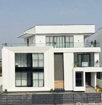 Contemporary 5 Bedroom Detached Duplex with Swimming Pool and Bq, Chevron, Lekki, Lagos, Detached Duplex for Sale
