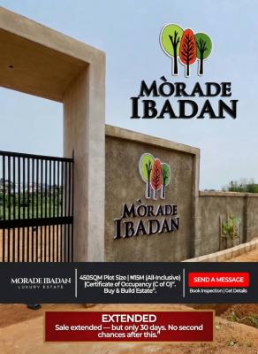Buy and Build Estate, Morade Estate Beside Lead City University Estate Odo Ona Kekere, Ibadan, Oyo, Residential Land for Sale