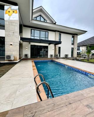 Luxurious 7 Bedroom Serviced Mansion,bq,elevator,pool,greenery, Maitama Extenion, Inside a Secured Gated Mini Estate, Maitama District, Abuja, Detached Duplex for Rent