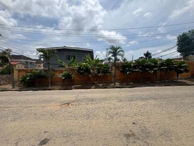 a Corner Peice Land Measuring 1210sqm with Structure on It, Adeniyi Jones, Ikeja, Lagos, Land for Sale