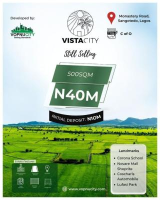 a Smart Buy-and-build Opportunity for Serious Investors, Monastery Road Sangotedo Ajah, Sangotedo, Ajah, Lagos, Residential Land for Sale