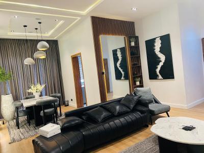 2 Bedroom Fully Automated Apartment with  Smart Lock Swimming Pool, Ps, Lekki Phase 1, Lekki, Lagos, Flat / Apartment Short Let