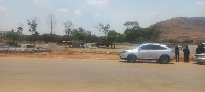 Massive 500sqm Mansion Plot  Karsana Abuja  Fcda R of O, Behind Papals Ground Before Soles Residence, Karsana East, Karsana, Abuja, Residential Land for Sale